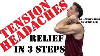 Tension Headaches Relief - 3 Steps