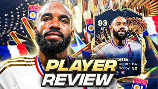 4⭐5⭐ 93 TOTS LACAZETTE SBC PLAYER REVIEW | FC 24 Ultimate Team