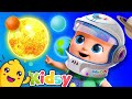 Planets song and other happy song for kids with looloo kids and kidsy