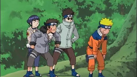 Team 8 is annoyed with Naruto's stupidity