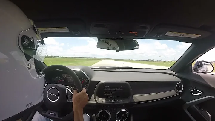 Camaro 1LE at MSR, fastest lap chasing Blackwing CT4