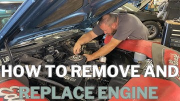 How to Remove and Replace an Engine With a Manual Transmission - Part 1