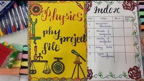 Class 12 Physics Project | Transformer