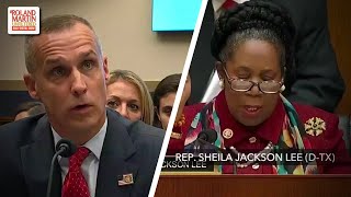 Trump Can't 'Hide Behind You Any Longer':  Rep. Sheila Jackson Clashes With Corey Lewandowski