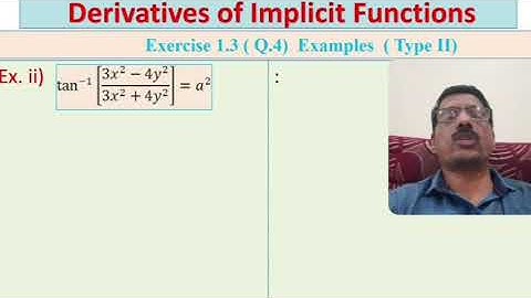 Derivatives of Implicit Functions(Type II)