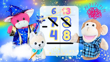 Subtraction Regrouping Song - Regrouping Magic by Math Notes