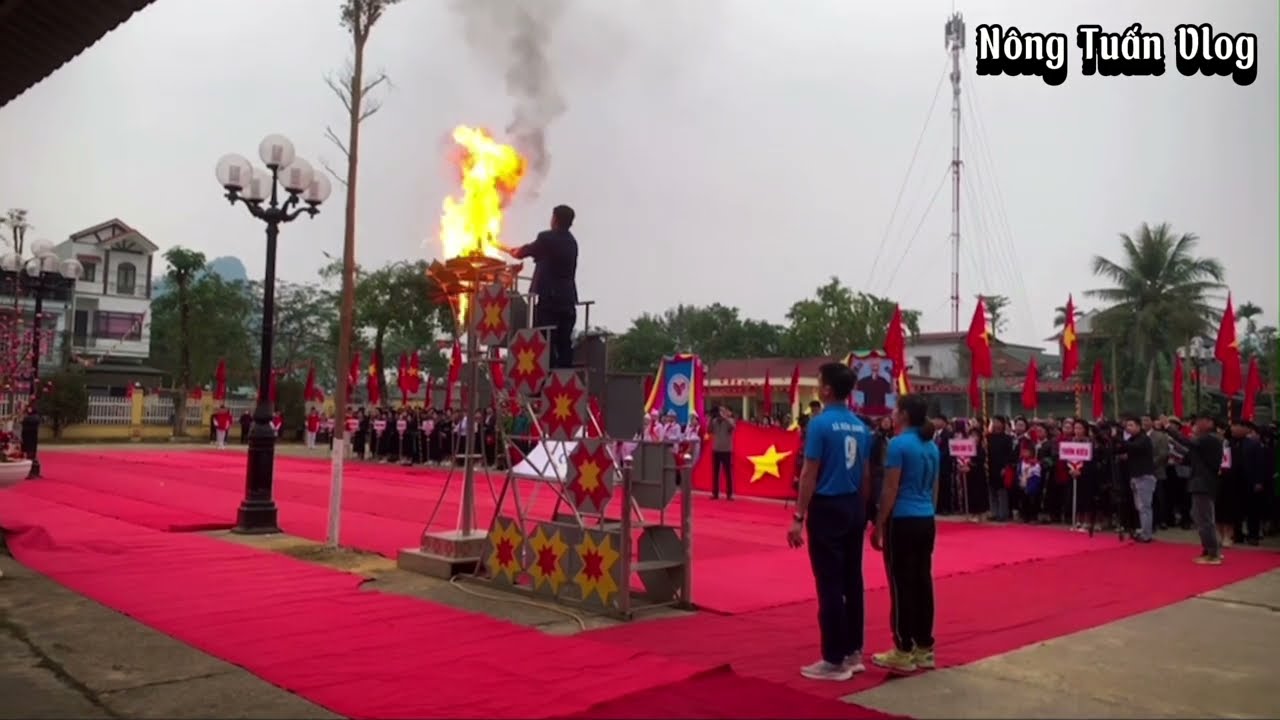 Lễ hội lồng tồng của dân tộc tày tại  xã Xuân Giang huyện Quang bình tỉnh hà Giang
