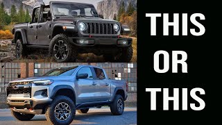 2024 Colorado ZR2 Or Jeep Gladiator Rubicon  COMPARISON  What Would You Buy?