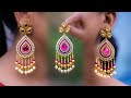 Make beautiful Paper Earrings | handmade jewelry | made out of paper | Art with Creativity