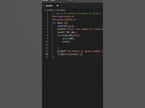 How to convert thishow to convert decimal to binary | convert decimal ... image.