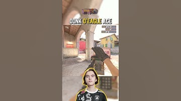 Donk showing how it’s done with the deagle #cs2 #csgo #cs2clips #donk #faceit #faceit10lvl