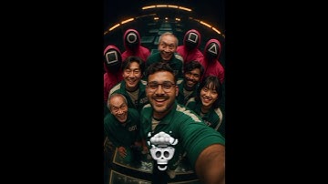 Squid game photo editing prompt ☠️! Instagram trending chatgpt photo editing prompt#chatgpt #shorts