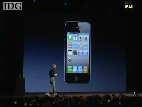 Apple Demo Failure 2010 (iPhone Wi-Fi Fail) - YouTube