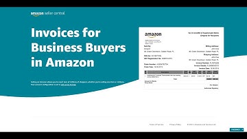 How to Create and Upload Invoices for Business Buyers in Amazon