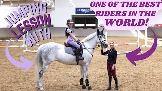 SHOWJUMPING LESSON IN QATAR WITH EDWINA TOPSALEXANDER!