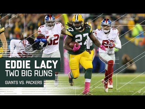 Eddie Lacy Top 10 Plays  Green Bay Packers 