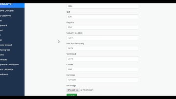 Running Account Bill