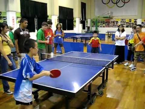 Chinese Ping Pong School Amazing New Players! - YouTube