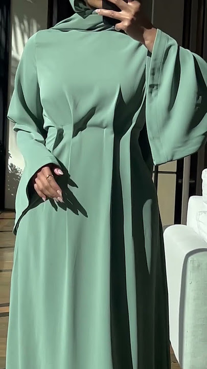 Amani Pleat Maxi Dress in Soft Teal 👗