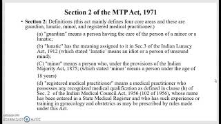 The Medical Termination of Pregnancy Act, 1971