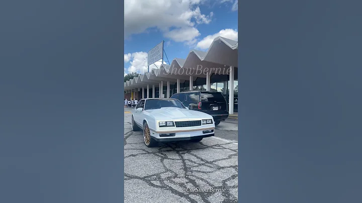 Chevy Monte Carlo SS on Rucci Forged Wheels arriving at the 2025 Certified Summer Car Show