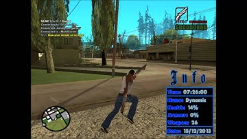 Texts Draws info player SA:MP