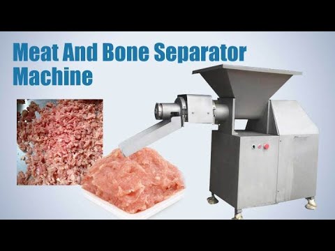 Bone Separator for the Meat Industry