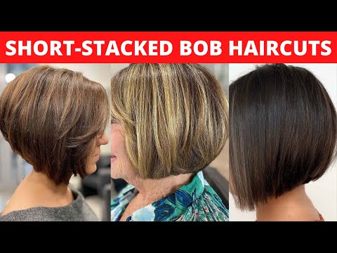 12 Short Undercut and Stacked Bob with Bangs for 2024 -