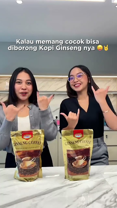 Pasti cocok lahhh.. kopi ginseng CNI gitu loh.. 😁
