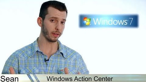 Learn Windows 7 - The Action Center