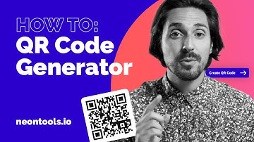 Generate QR Codes with the free QR Code Generator on neontools.io