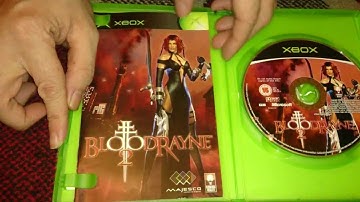 Nostalgamer Unboxes Blood Rayne 2 Two On Microsoft Xbox UK PAL System Version