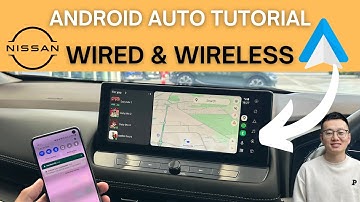 Nissan Tutorial - How to Setup Android Auto📲 (incl Wireless Connection) 12.3-Inch Touch Screen