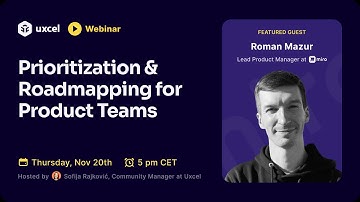Stop Prioritizing the Wrong Features: How PMs Build Better Roadmaps with Roman Mazur (Lead PM Miro)