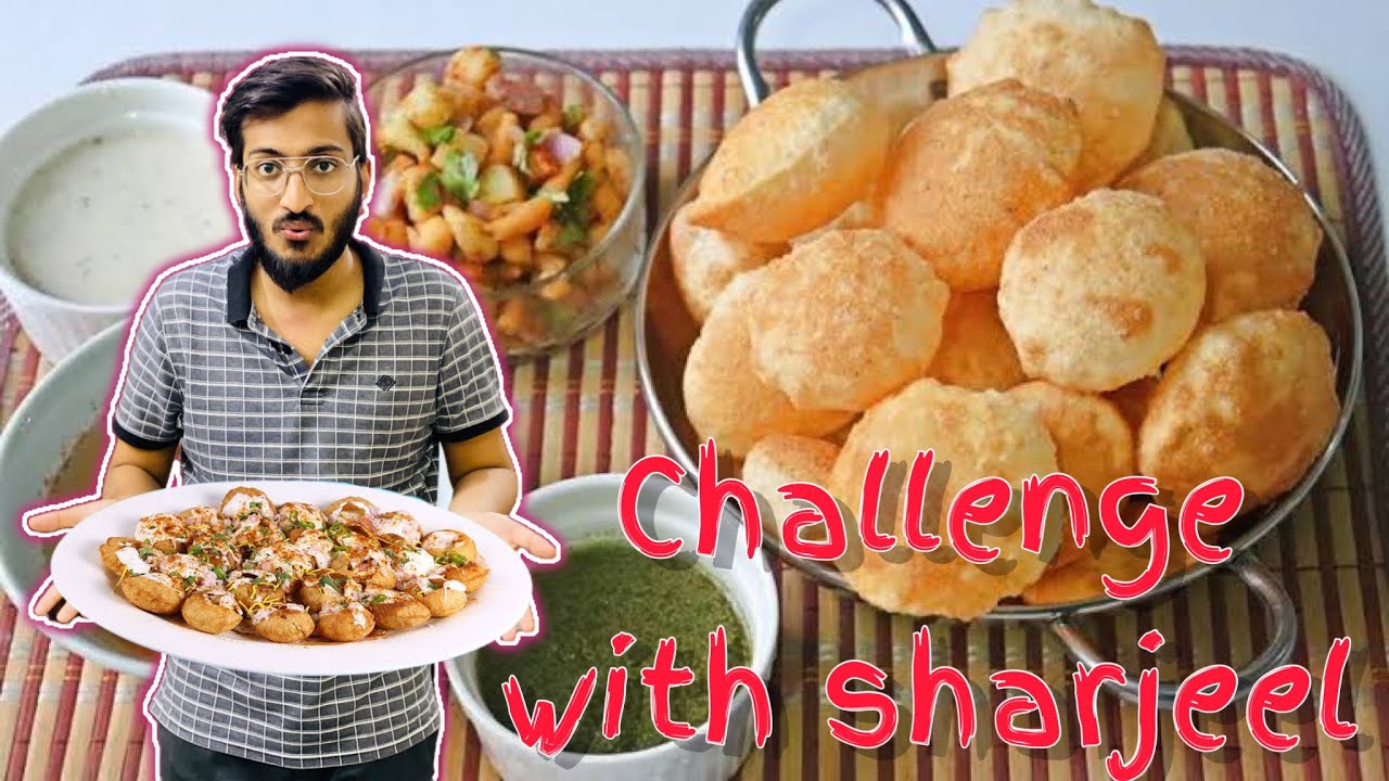 Vlog:05/Gol Gappy challenge with Shajeel/Winner Prize Rs:5000