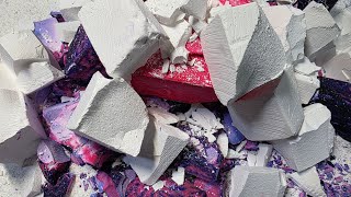 Dyed Chalk Chunks | Plain Chalk Chunks | Dusty | ASMR I Oddly Satisfying #asmr #explorepage #fyp 