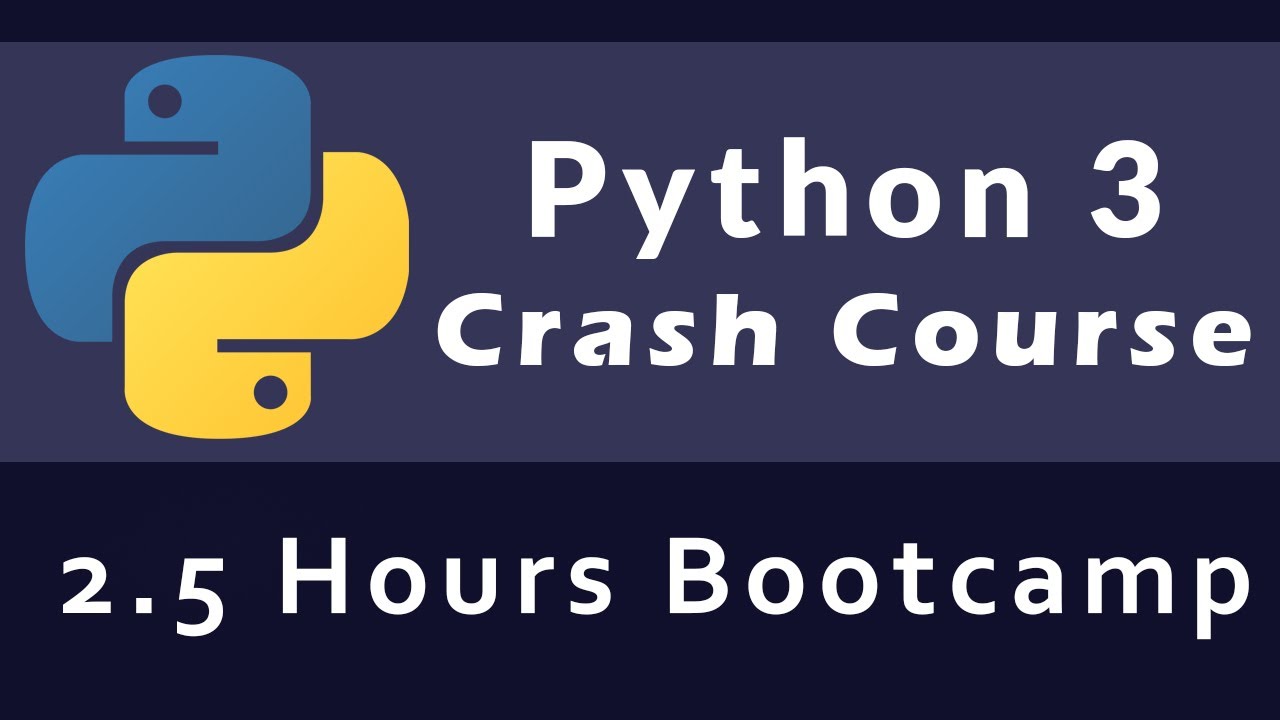 Python 3 Crash Course For Absolute Beginners - YouTube