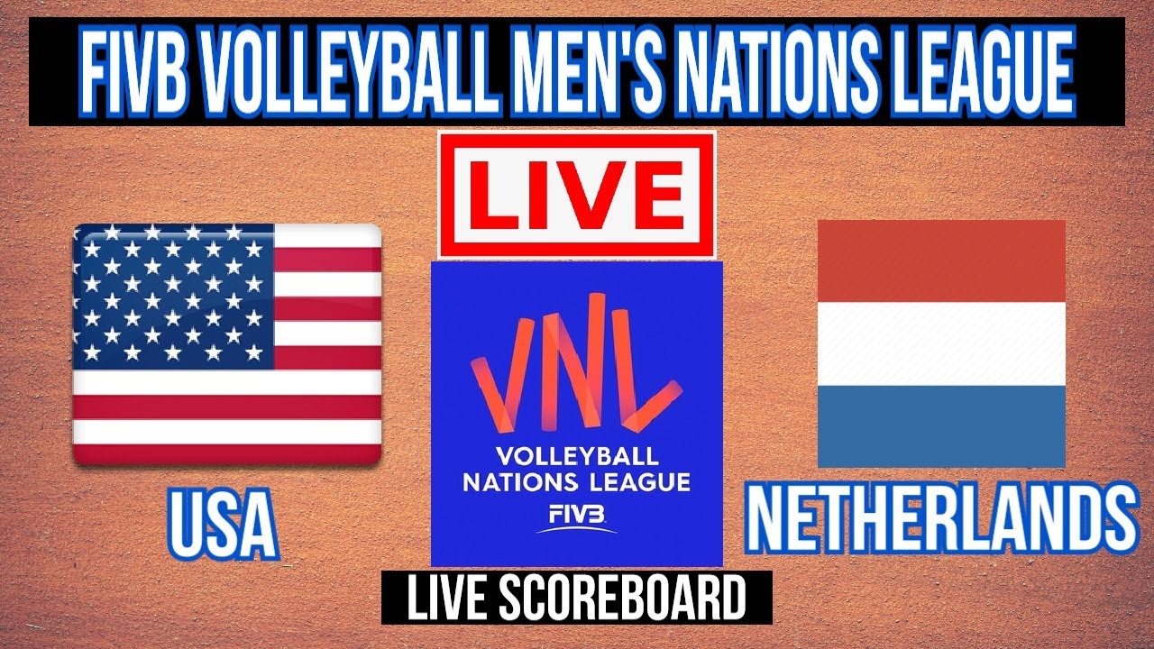 vnl 2021 mens live stream