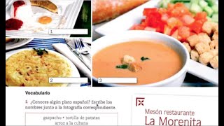 Уроки испанского № 5.1. Испанский язык на ходу.Уровень А1А2. Основной курс. Еда. Диалог в ресторане.