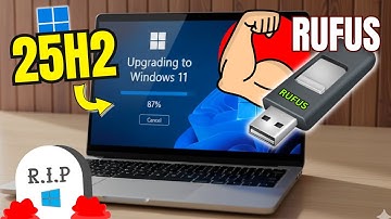 Welcome to Windows 11 25H2 with RUFUS !