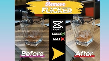 How to Remove Flicker from Videos | Quick and Easy CapCut Free version Tutorial