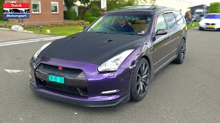 Supercars & Classics leaving Car Meet! - GTR 