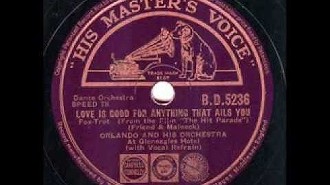 Phyllis Robins with Orlando & His Orchestra - "Love Is Good For Anything That Ails You"
