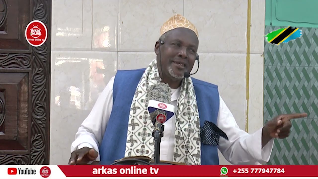MWANAADAMU ANAENDESHWA AU ANAJIENDESHA ? DARSA LA RAMADHANI //SHEIKH JONGO