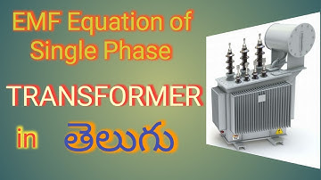 EMF Equation of Single Phase Transformer