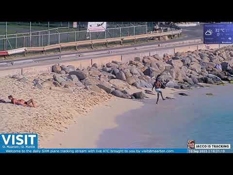LIVE SXM Airport September 10 ✈️ - Maho Beach Sint Maarten