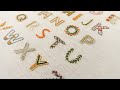 26 Hand Embroidery Letters for Beginners | Top Stitches In Hand Embroidery