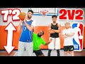 Ref:zNnidaZ7MEc 2v2 basketball ft. chet holmgren