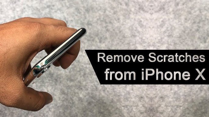 Remove Scratches from iPhone X and Polish It Back to New! 
