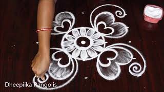 Easy Daily Kolams with 5x5 dots | Latest Muggulu | Simple Small Rangoli Designs | kolangal